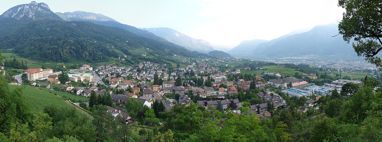 University of Trento campus surroundings in Povo